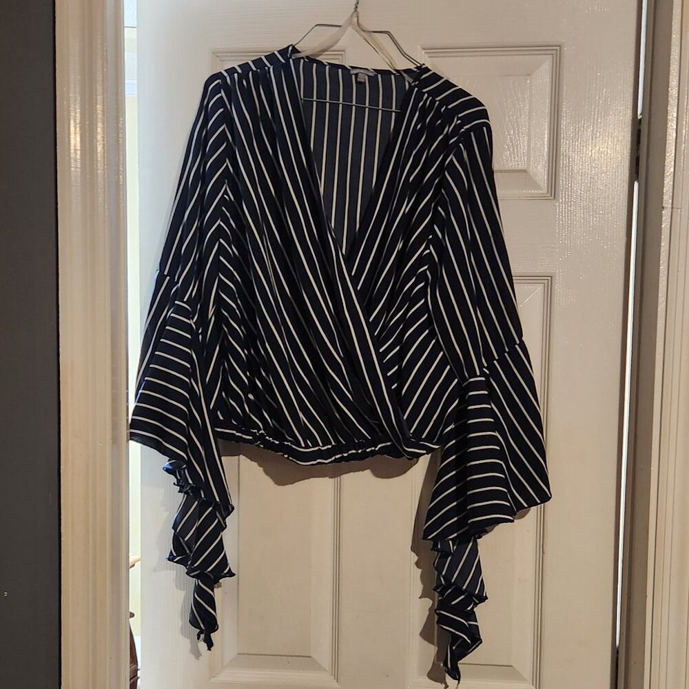 Charlotte Russe Frill Sleeve shirt
